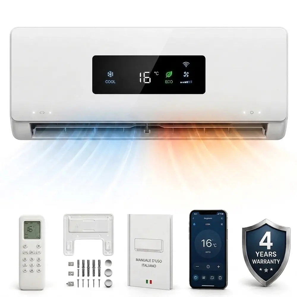 Wallconvector Pro 4-in-1 - Wandklimagerät ohne Außeneinheit